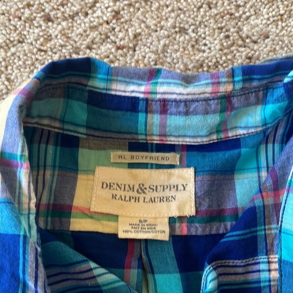 Ralph Lauren Denim and Supply Plaid Shirt - Picture 3 of 3